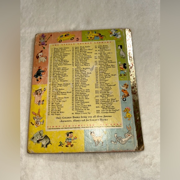 A Little Golden Book - Alice In Wonderland Meets The White Rabbit 1951 - Picture 15 of 16